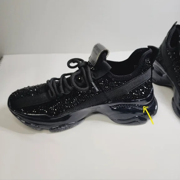 Steve Madden Rhinestone Sneakers - Picture 11 of 12